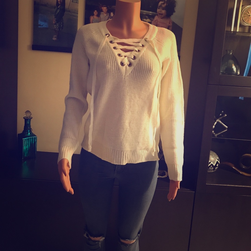 Off white sweater